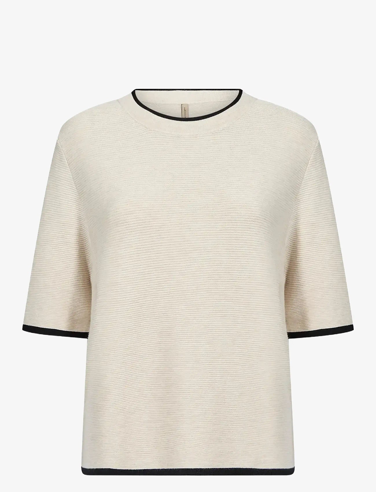 Soyaconcept - SC-DOLLIE - striktrøjer - 91620 cream melange - 1