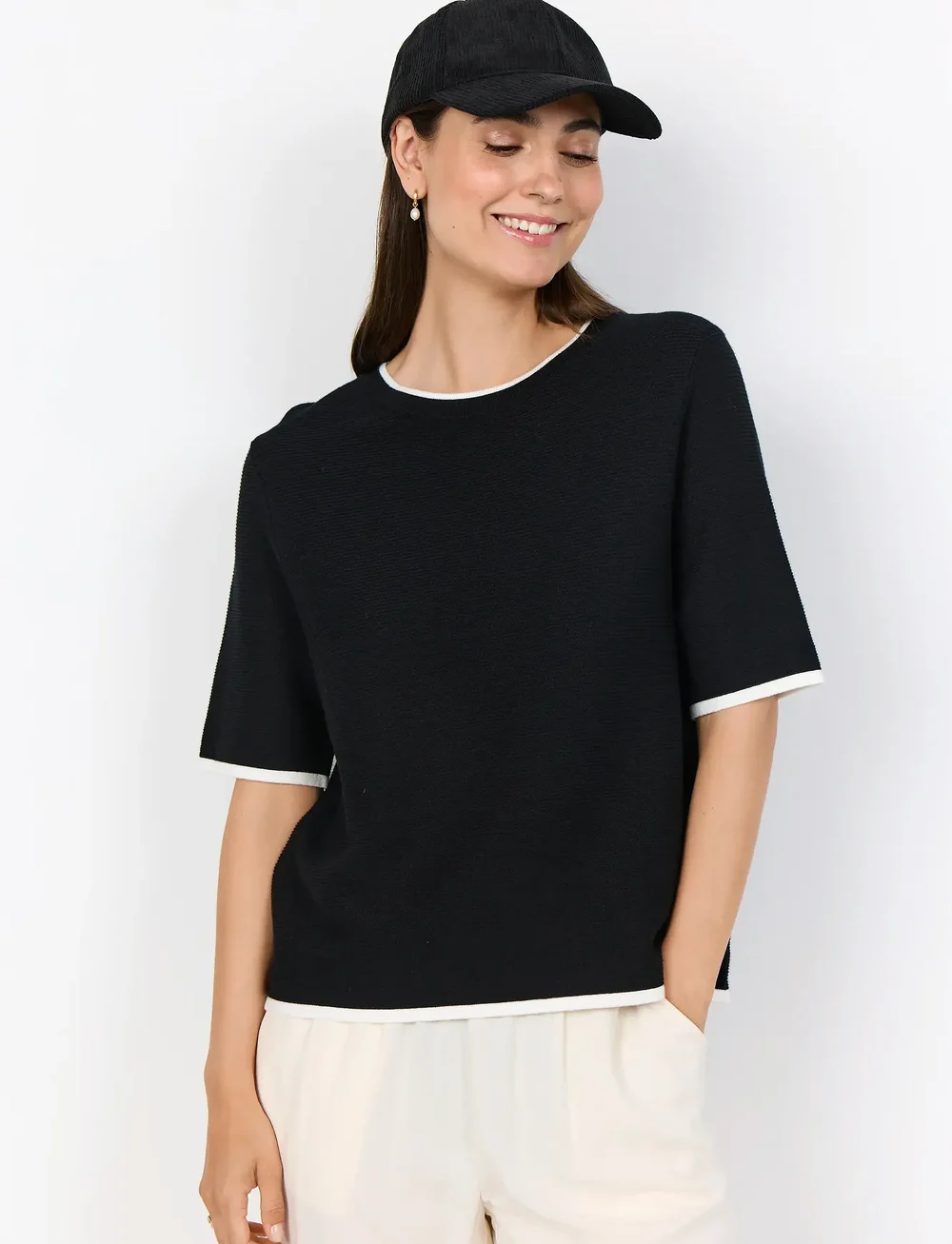 Soyaconcept - SC-DOLLIE - stickade tröjor - 9999 black - 0