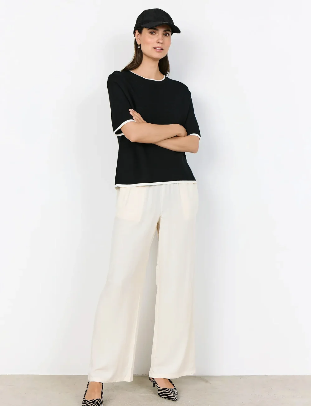 Soyaconcept - SC-DOLLIE - stickade tröjor - 9999 black - 4