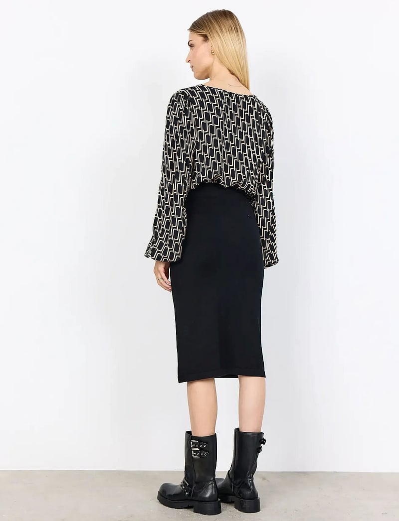 Soyaconcept - SC-DOLLIE - spódnice do kolan i midi - 9999 black - 5