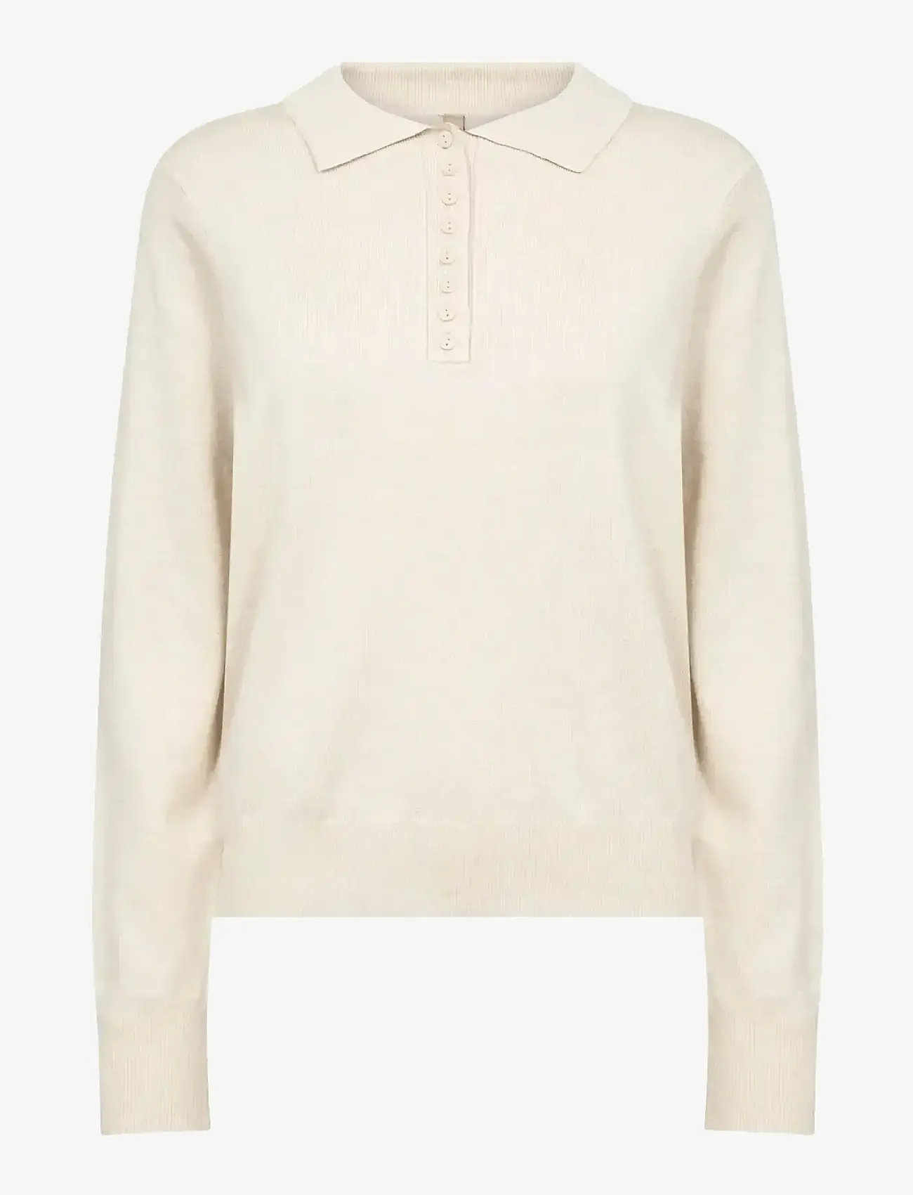 Soyaconcept - SC-DOLLIE - stickade tröjor - 91620 cream melange - 0