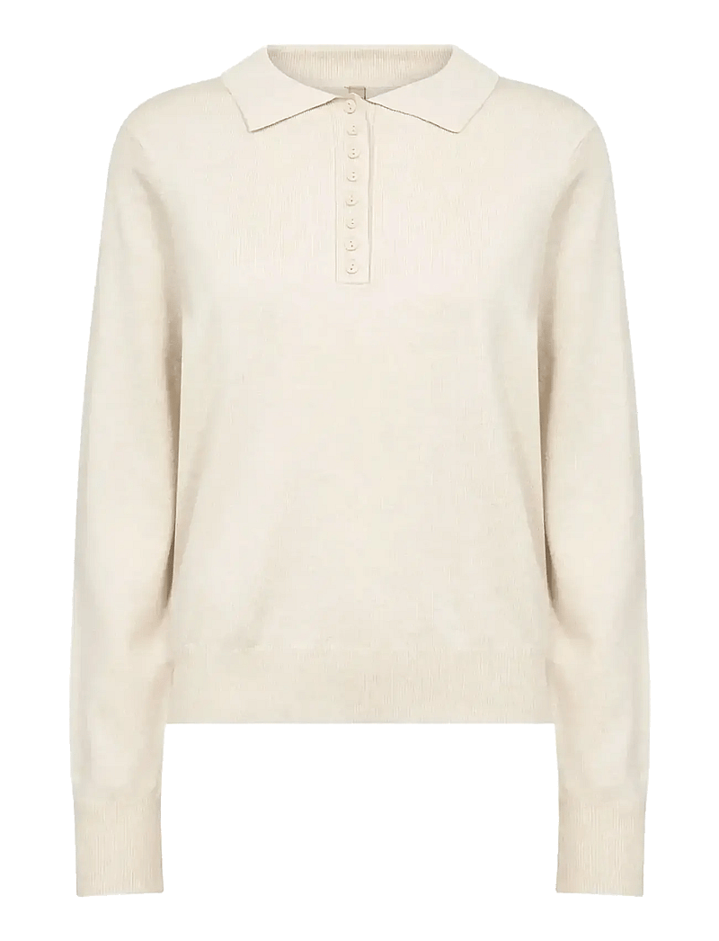 Soyaconcept - SC-DOLLIE - striktrøjer - 91620 cream melange - 0