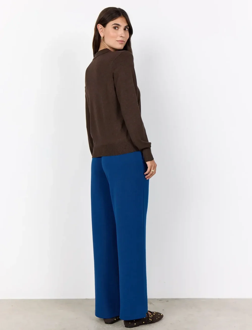 Soyaconcept - SC-DOLLIE - striktrøjer - 98694 hot fudge melange - 5