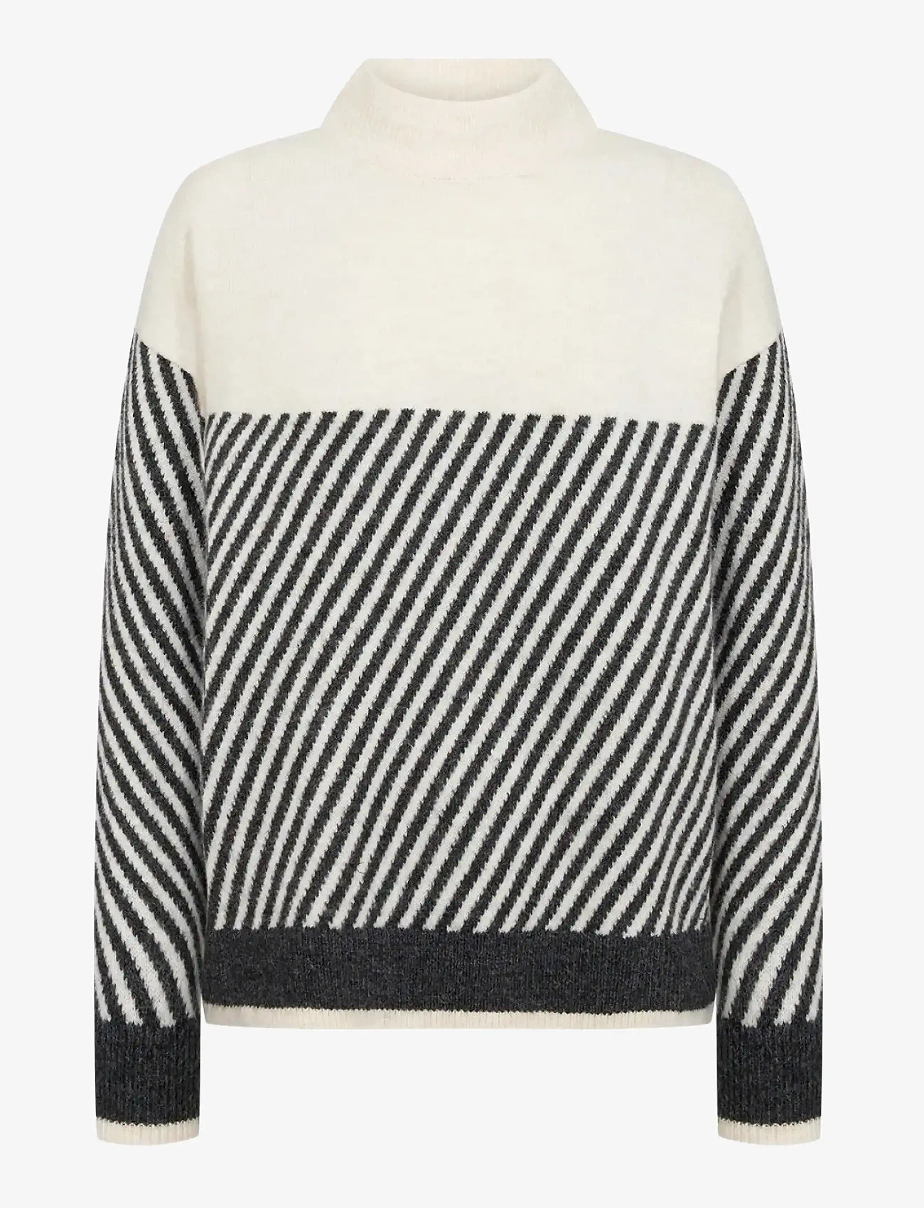 Soyaconcept - SC-NESSIE STRIPE - sviitrid - 91620 cream melange combi - 1