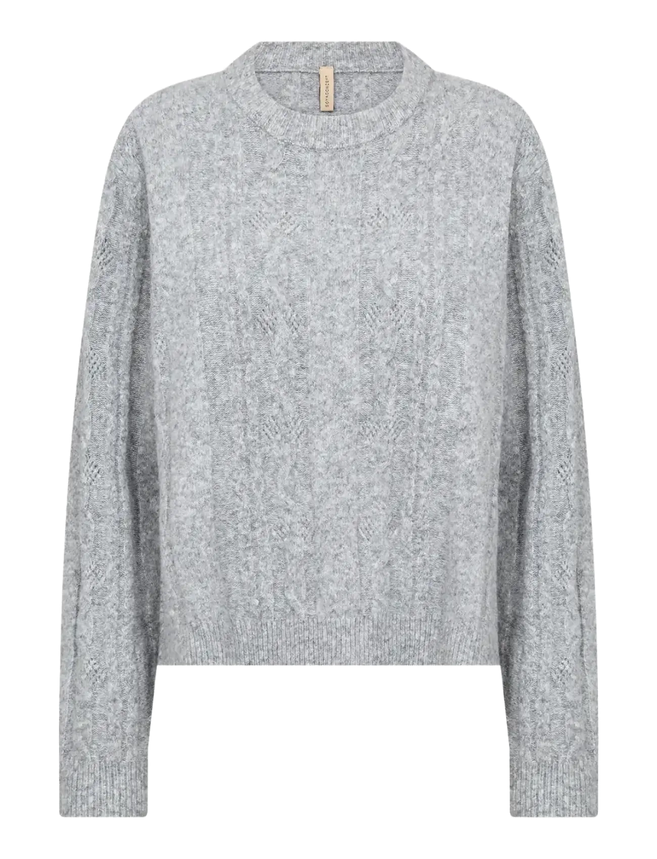 Soyaconcept SC-VIKI - Pullover - 99470 MED. GREY MELANGE / grey