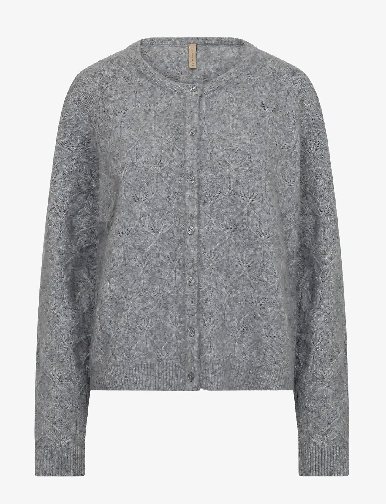 Soyaconcept - SC-VIKI - cardigans - 99470 med. grey melange - 1