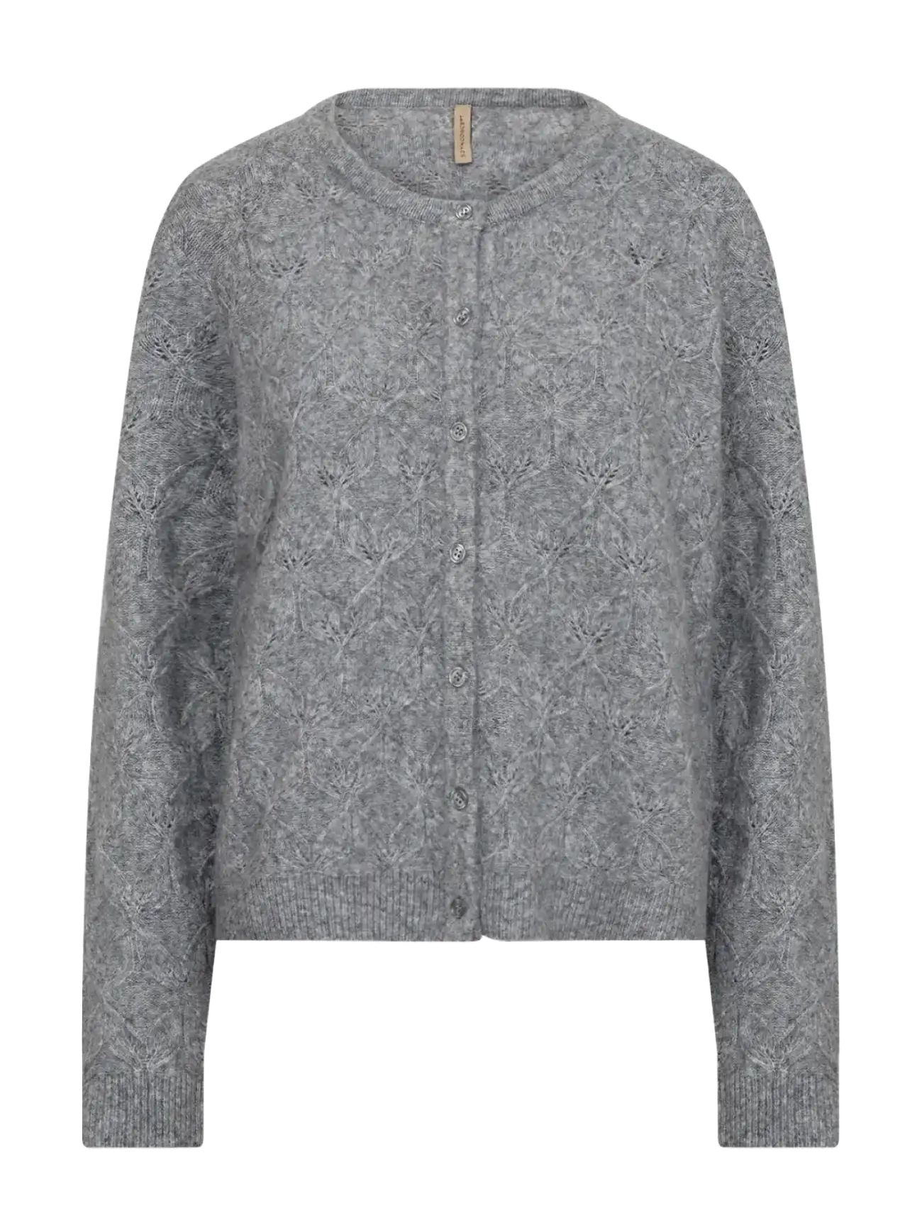 Soyaconcept SC-VIKI - Cardigans - 99470 MED. GREY MELANGE / grey