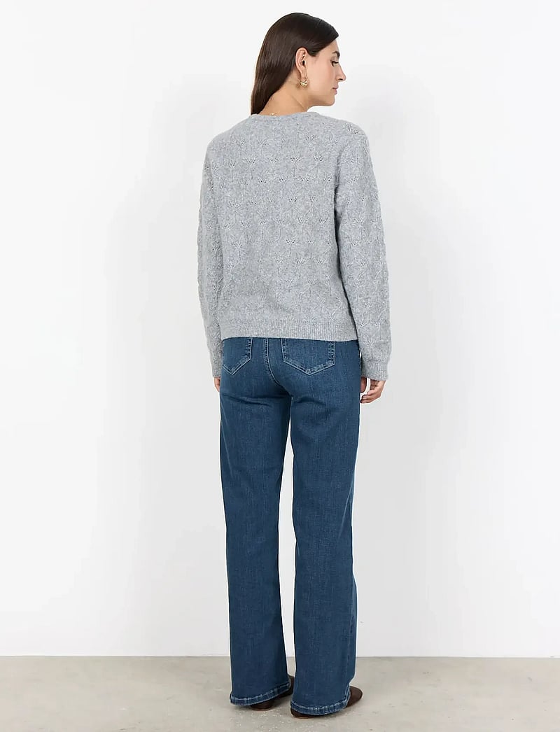 Soyaconcept - SC-VIKI - cardigans - 99470 med. grey melange - 3