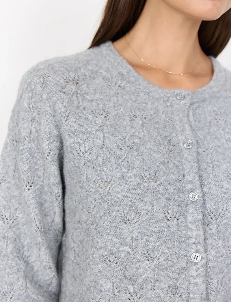 Soyaconcept - SC-VIKI - cardigans - 99470 med. grey melange - 5