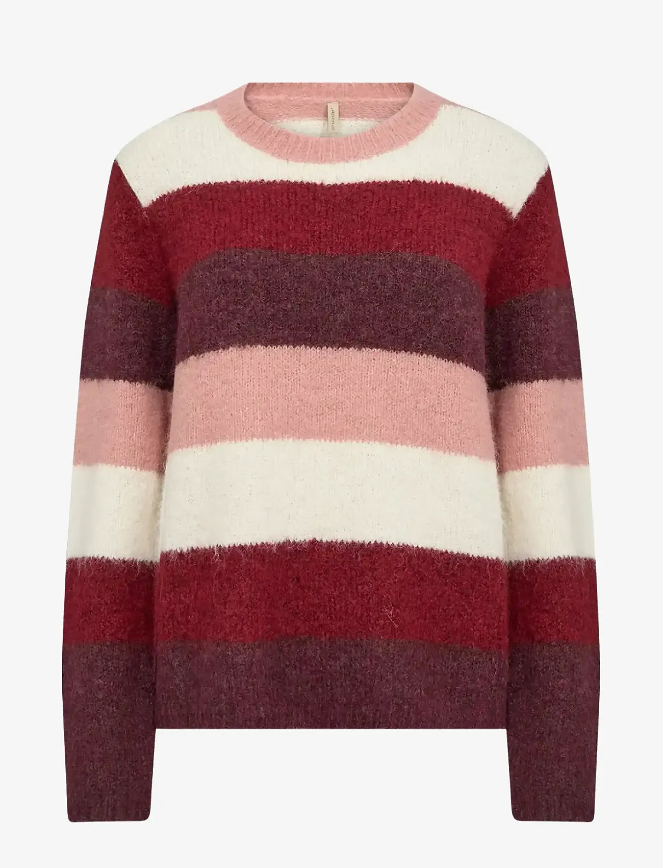 Soyaconcept - SC-ILENE - striktrøjer - 94850c dark red mel combi - 1