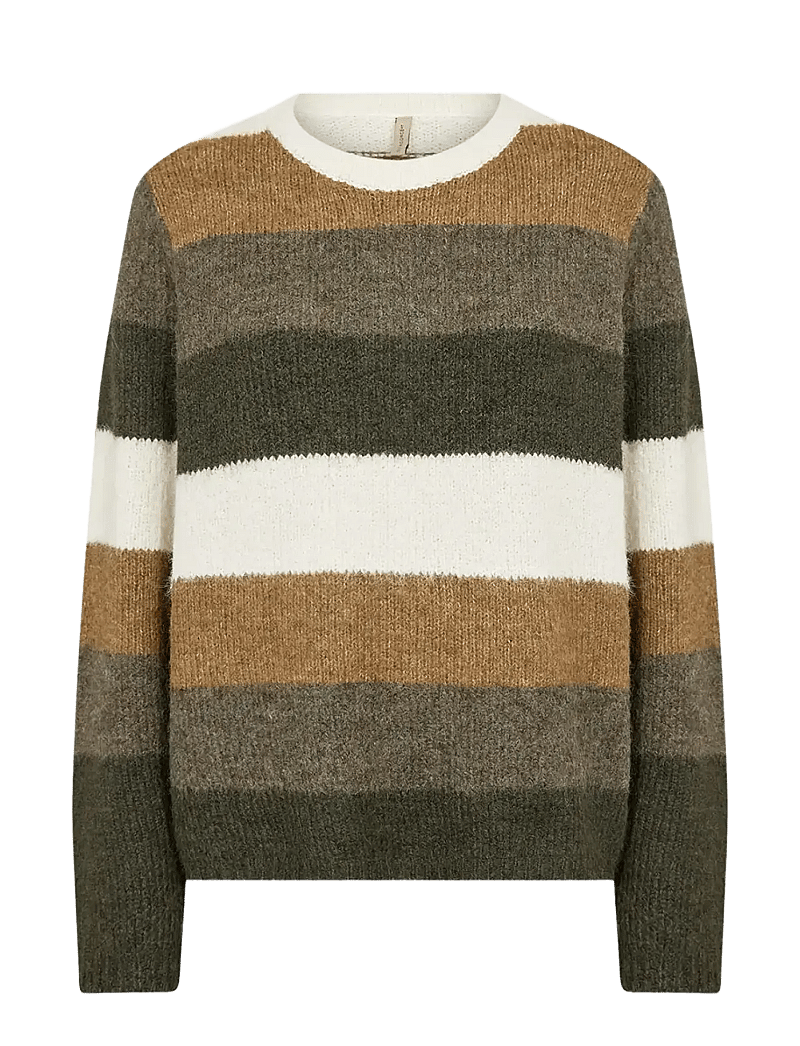 Soyaconcept - SC-ILENE - peysur - 97965c dark olive mel. combi - 1