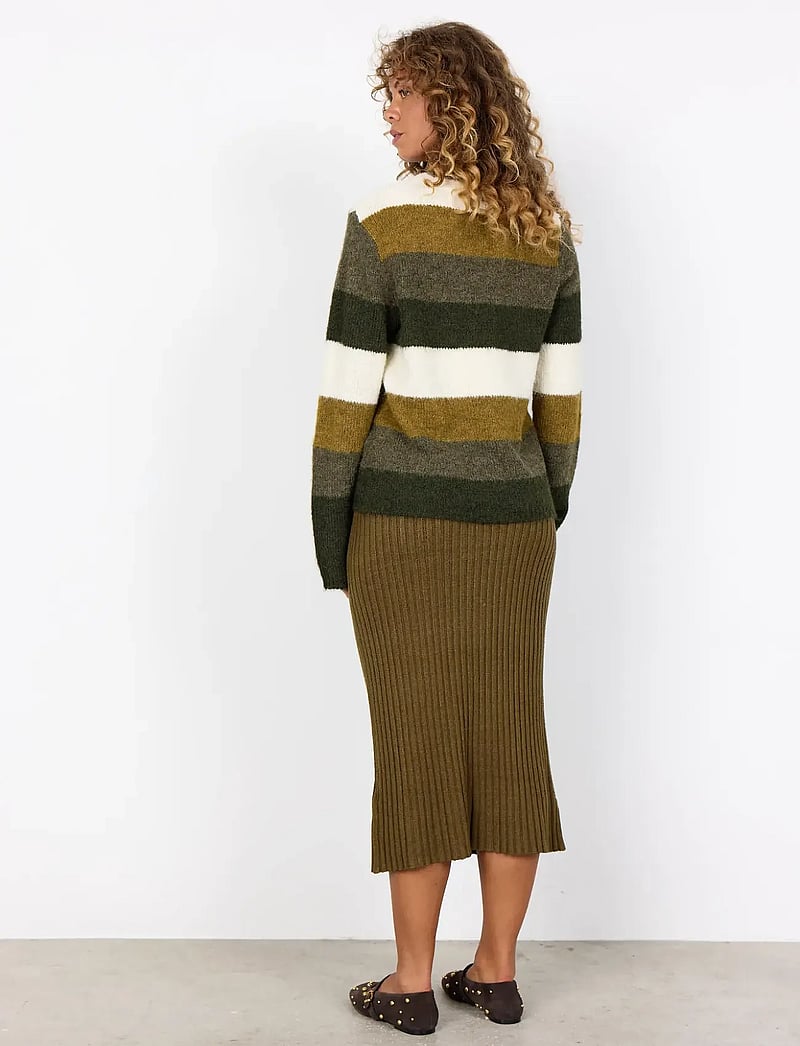 Soyaconcept - SC-ILENE - peysur - 97965c dark olive mel. combi - 3