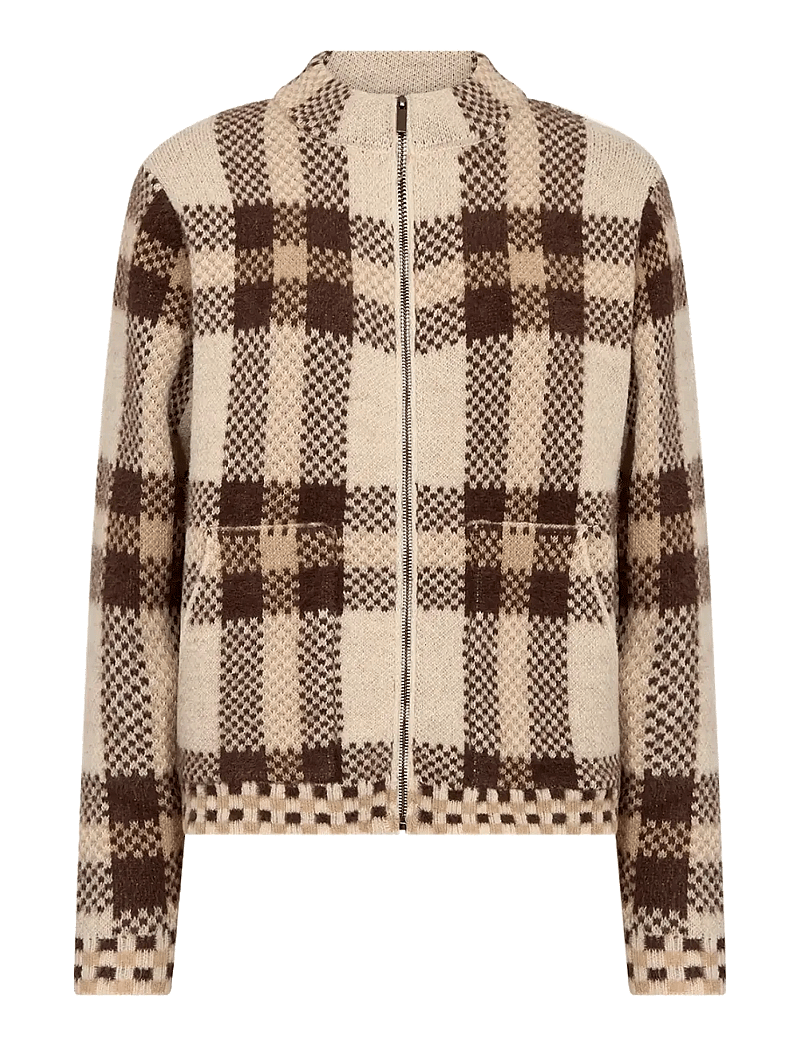 Soyaconcept - SC-VIBSA - cardigans - 98404c desert brown melange c - 1