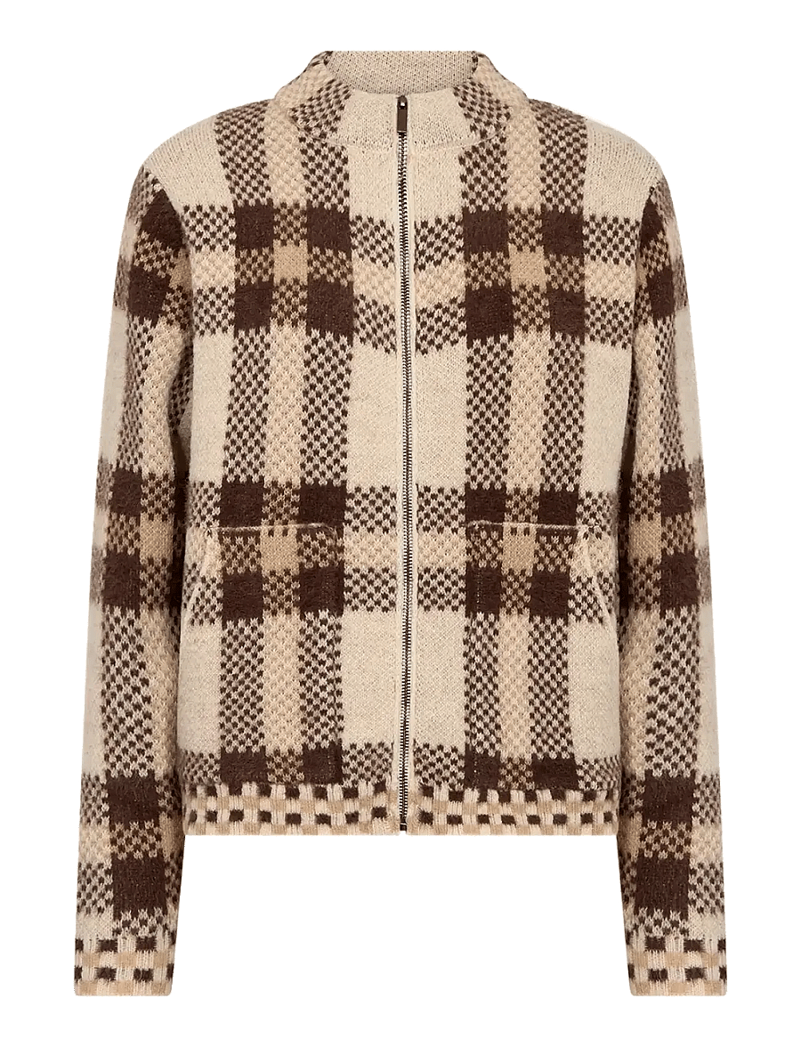 Soyaconcept - SC-VIBSA - strickjacken - 98404c desert brown melange c - 1