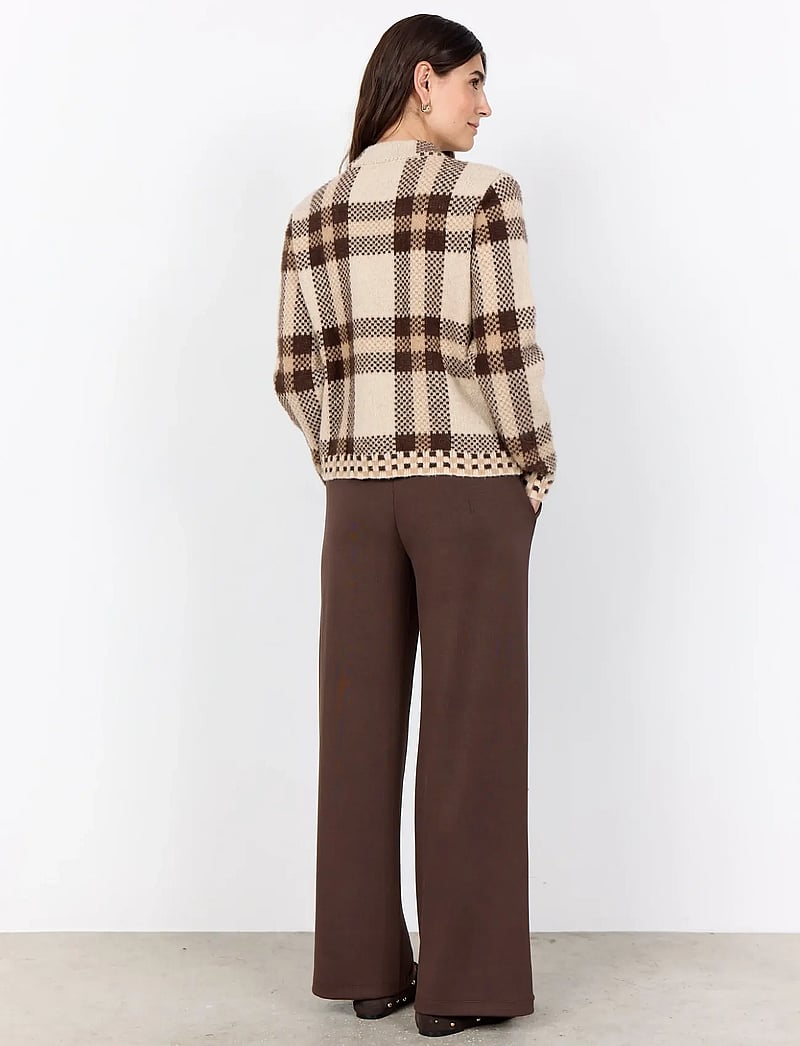 Soyaconcept - SC-VIBSA - cardigans - 98404c desert brown melange c - 3