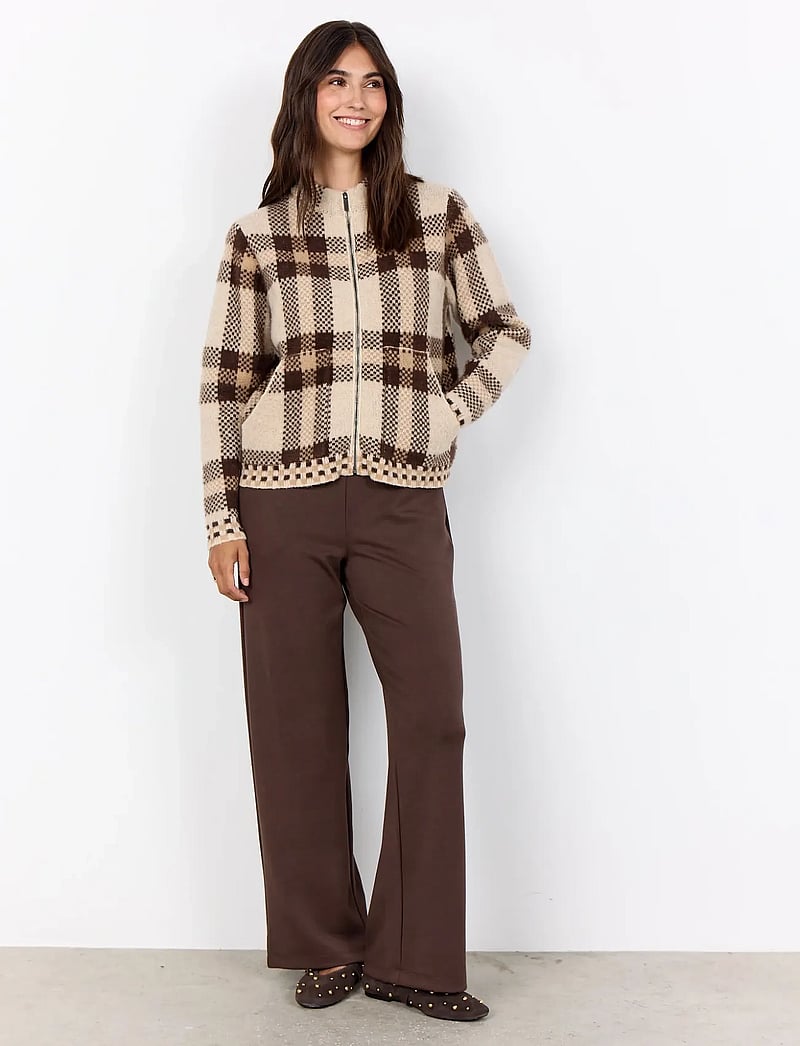 Soyaconcept - SC-VIBSA - cardigans - 98404c desert brown melange c - 4