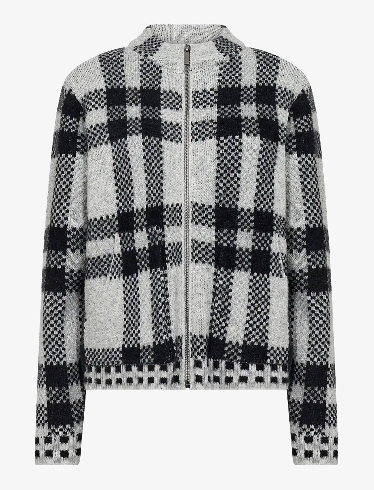 Soyaconcept - SC-VIBSA - gebreide vesten - 9999 black combi - 1