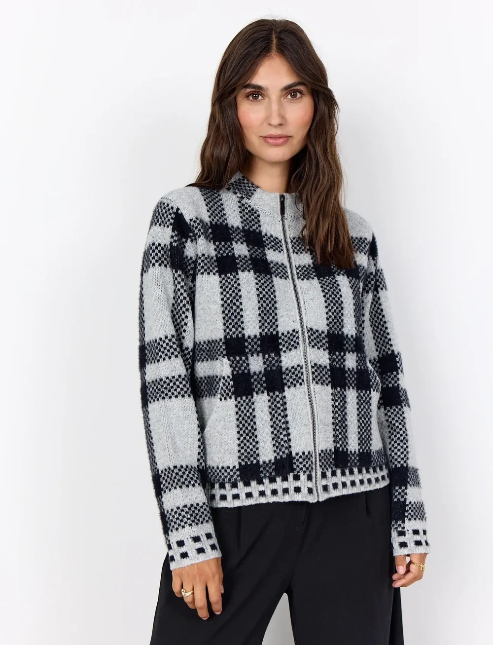 Soyaconcept - SC-VIBSA - cardigans - 9999 black combi - 4