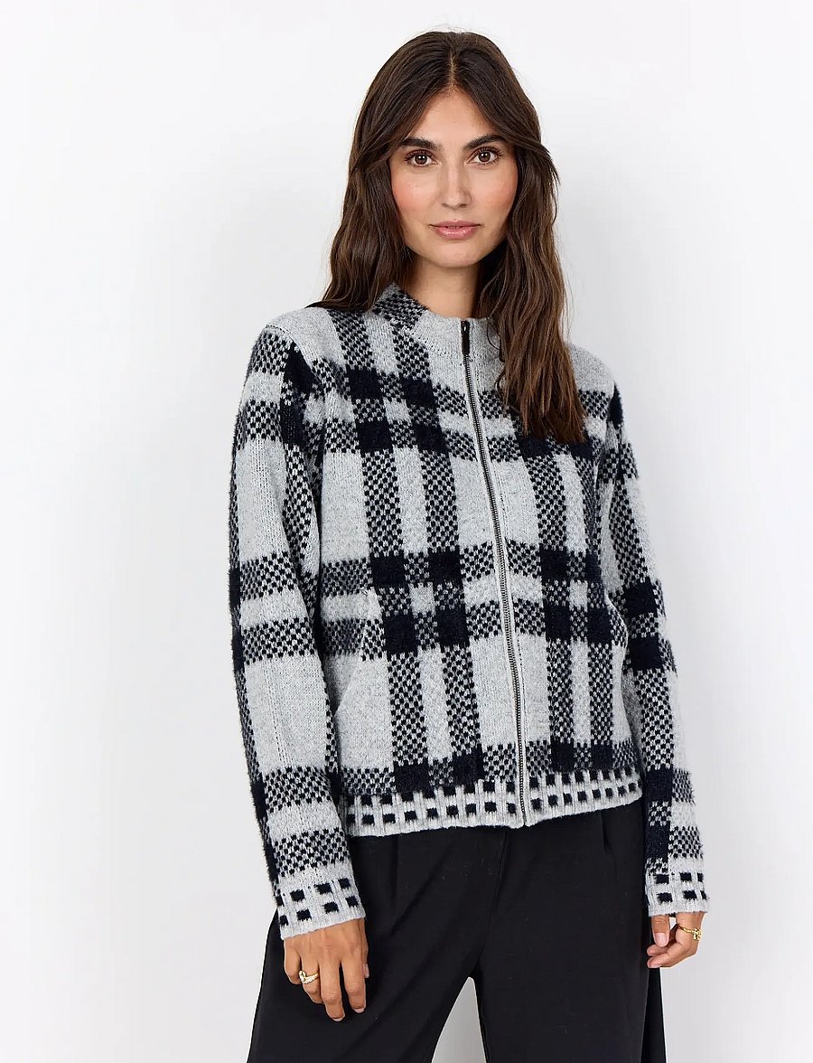 Soyaconcept - SC-VIBSA - strickjacken - 9999 black combi - 4