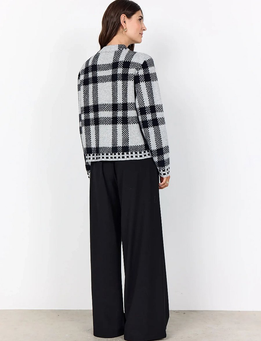 Soyaconcept - SC-VIBSA - strickjacken - 9999 black combi - 5