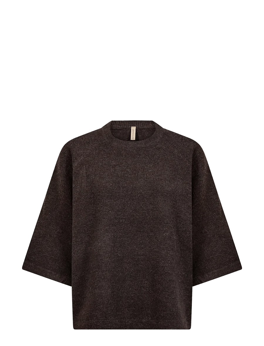 Soyaconcept - SC-ORLEAN - pullover - 98980 chocolate plum melange - 1