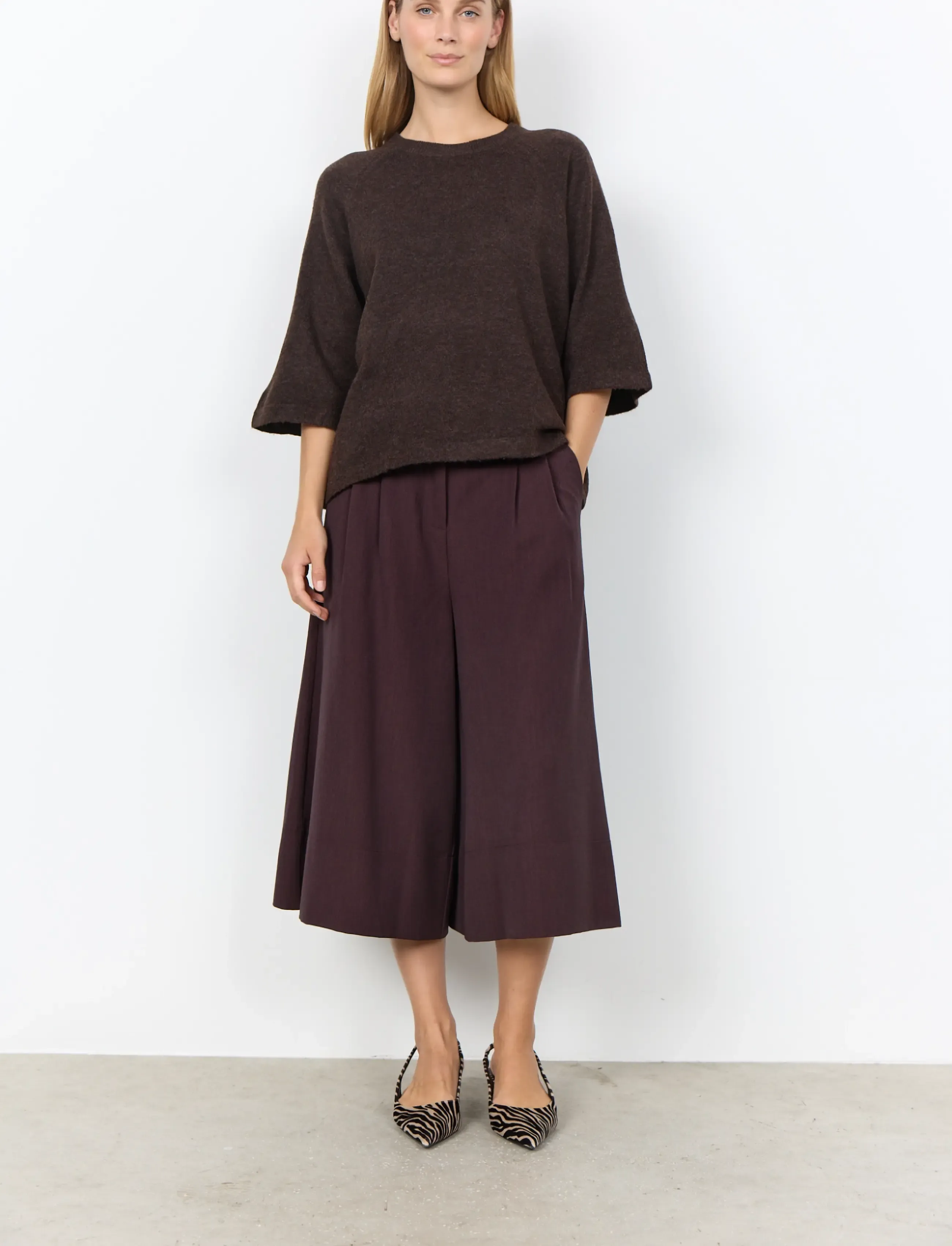 Soyaconcept - SC-ORLEAN - jumpers - 98980 chocolate plum melange - 4