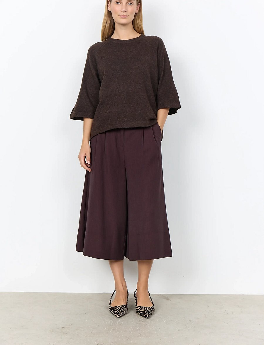 Soyaconcept - SC-ORLEAN - pullover - 98980 chocolate plum melange - 4