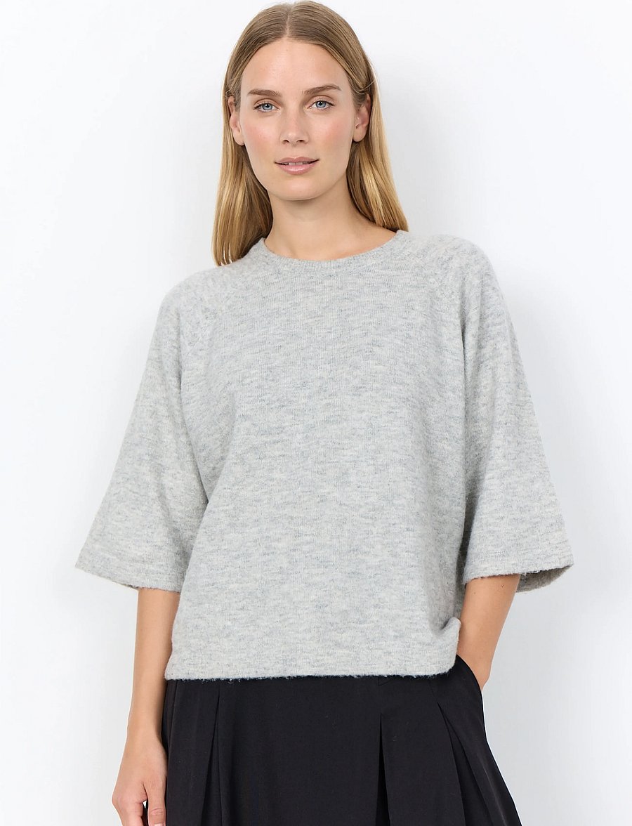Soyaconcept - SC-ORLEAN - pullover - 99110 lt grey melange - 0