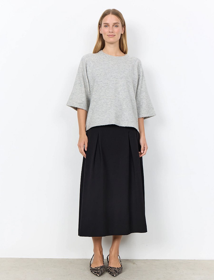 Soyaconcept - SC-ORLEAN - pullover - 99110 lt grey melange - 4