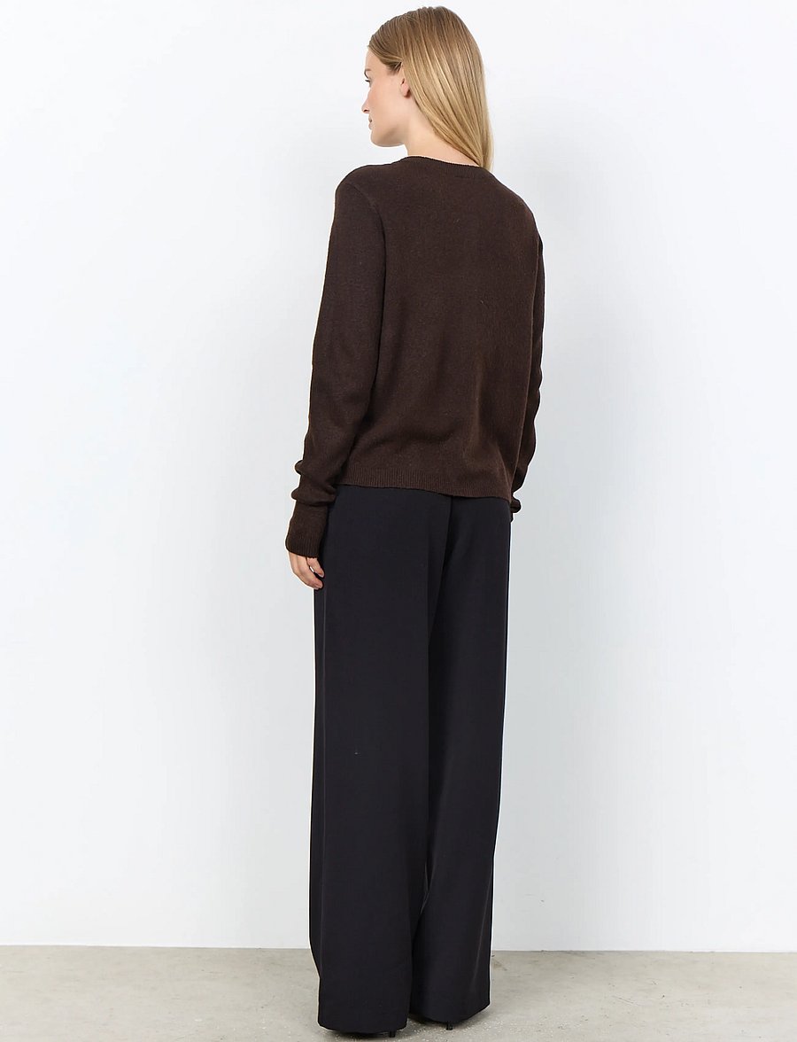 Soyaconcept - SC-ORLEAN - strickjacken - 98980 chocolate plum melange - 3