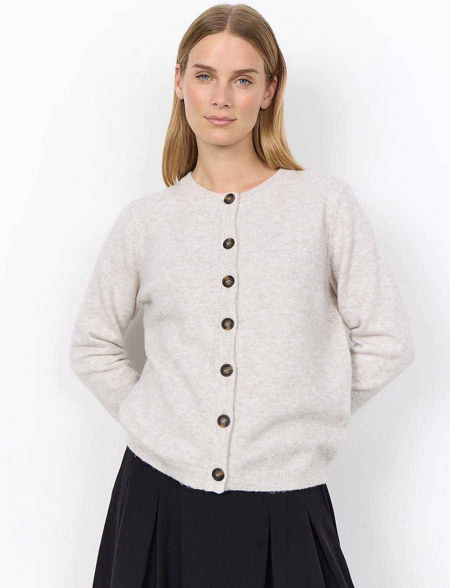 Soyaconcept - SC-ORLEAN - strickjacken - 91500 light sand melange - 0