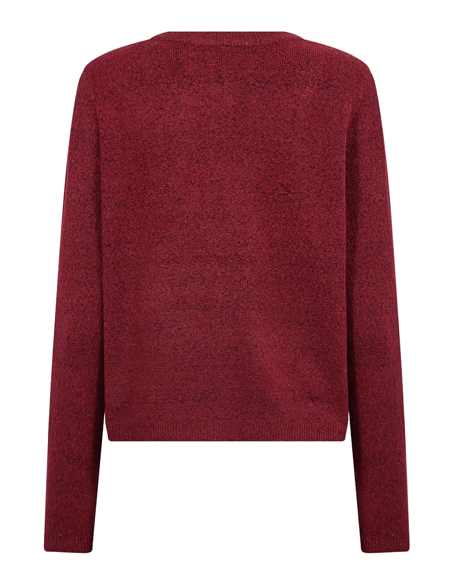 Soyaconcept - SC-ORLEAN - strickjacken - 94495 madder brown melange - 2
