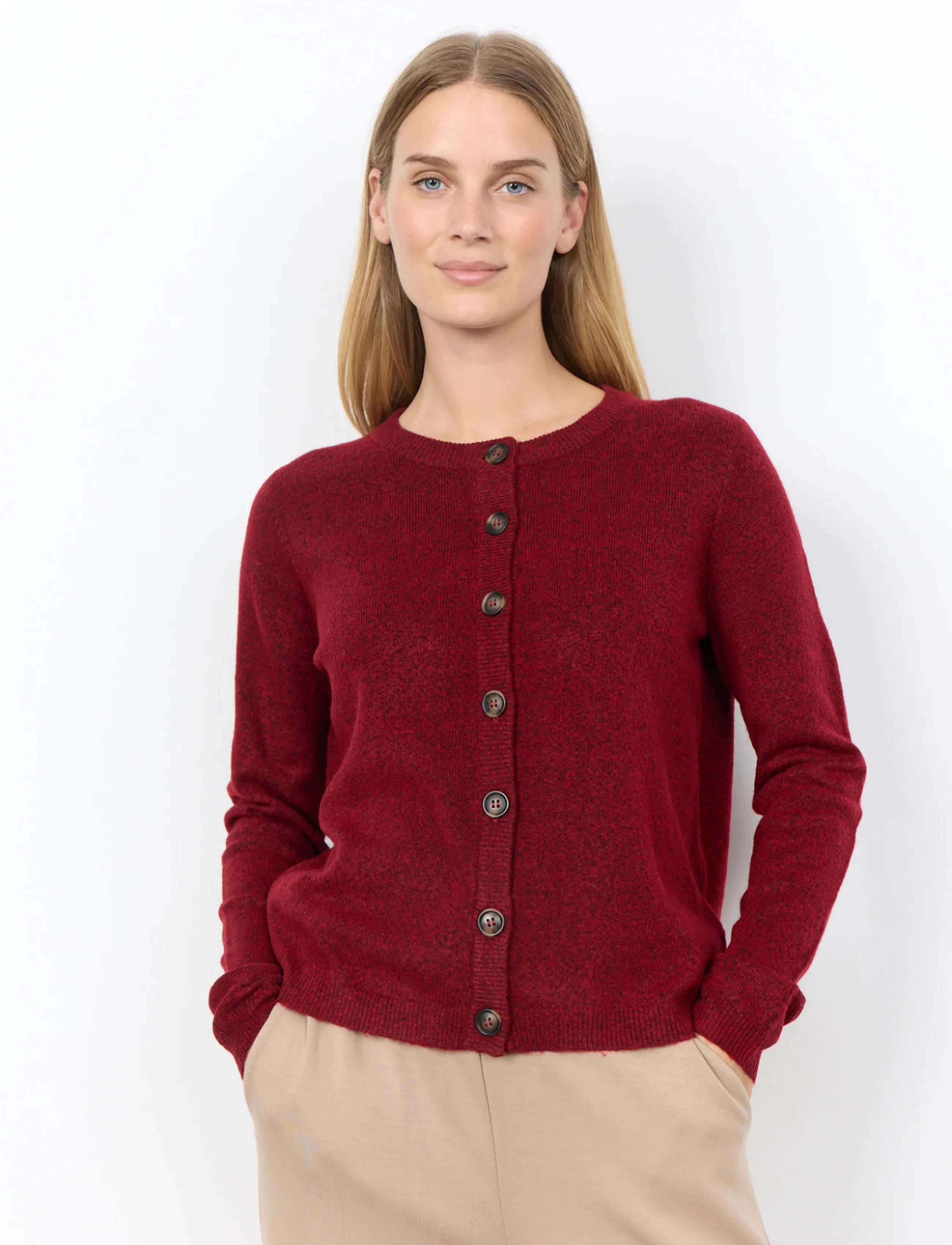 Soyaconcept SC-ORLEAN - Soyaconcept - 94495 MADDER BROWN MELANGE / burgundy