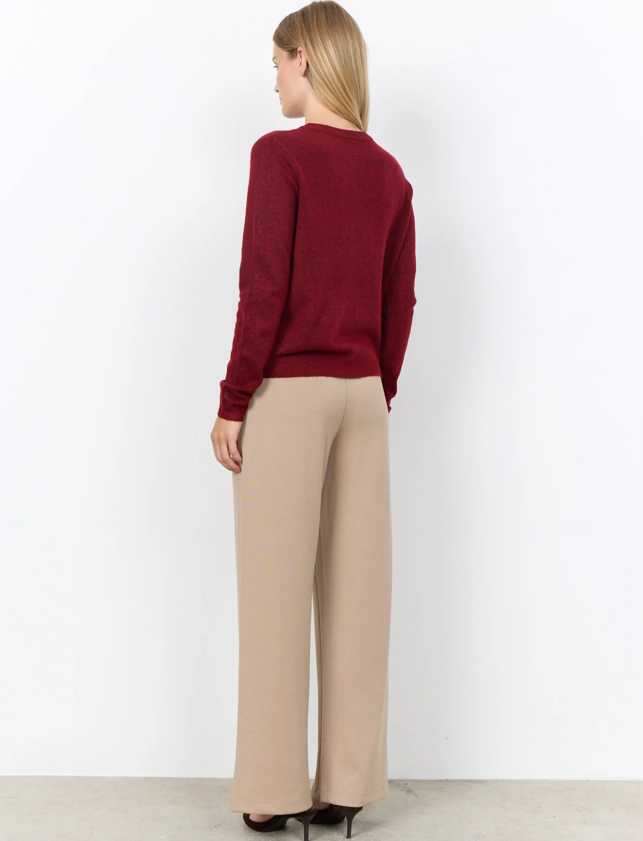 Soyaconcept - SC-ORLEAN - strickjacken - 94495 madder brown melange - 3