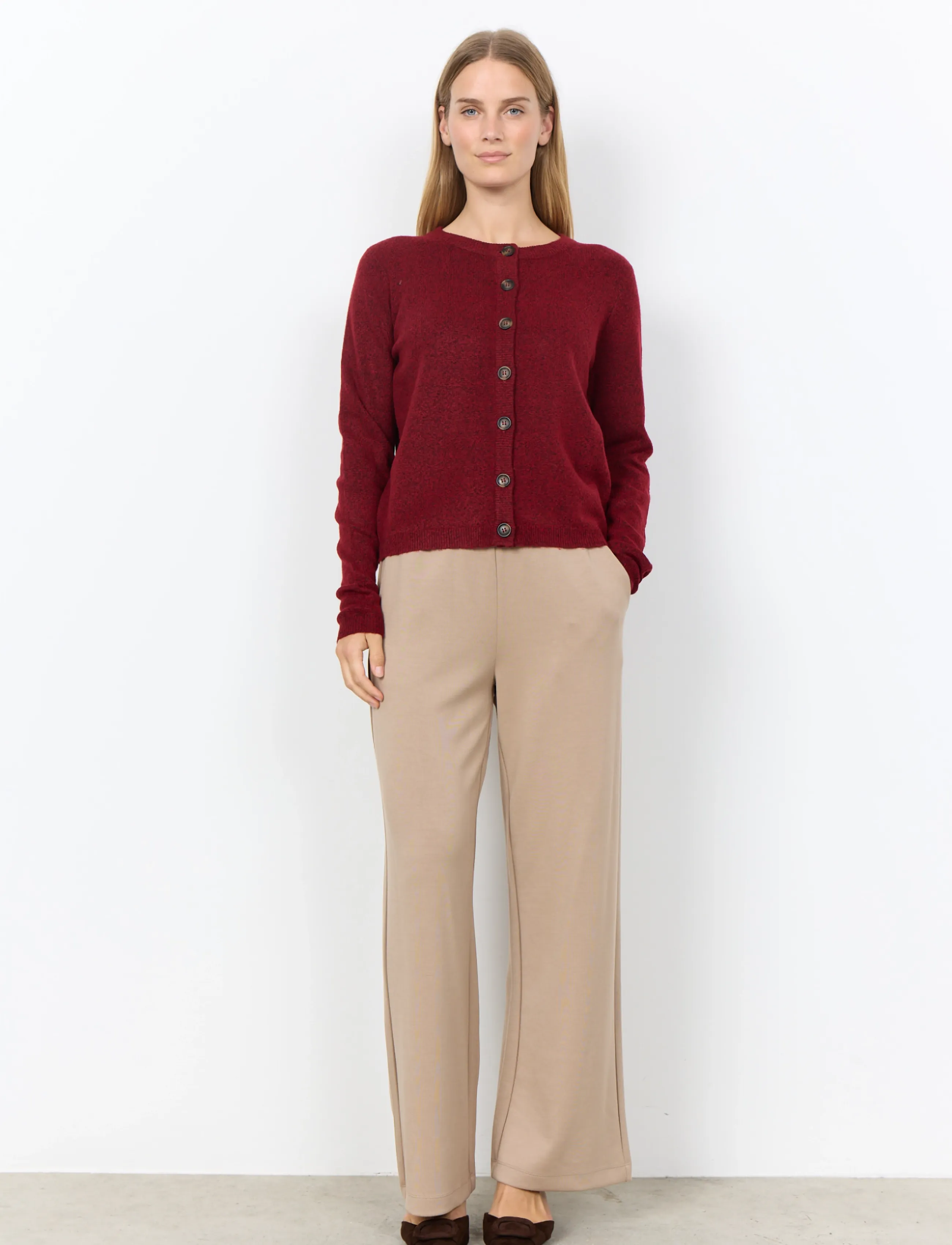 Soyaconcept - SC-ORLEAN - strickjacken - 94495 madder brown melange - 4