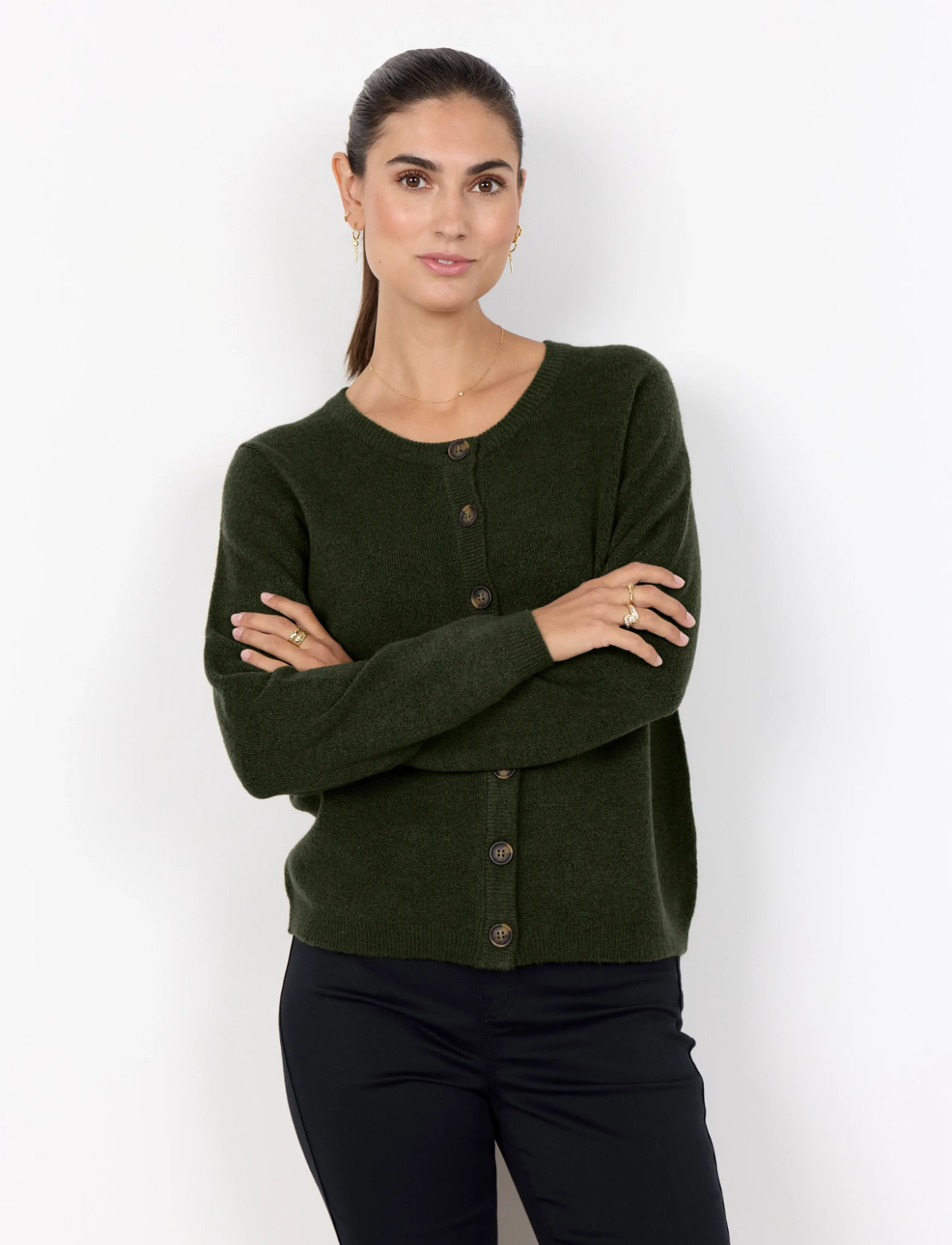 Soyaconcept SC-ORLEAN - Soyaconcept - 97974 FOREST NIGHT MELANGE / green