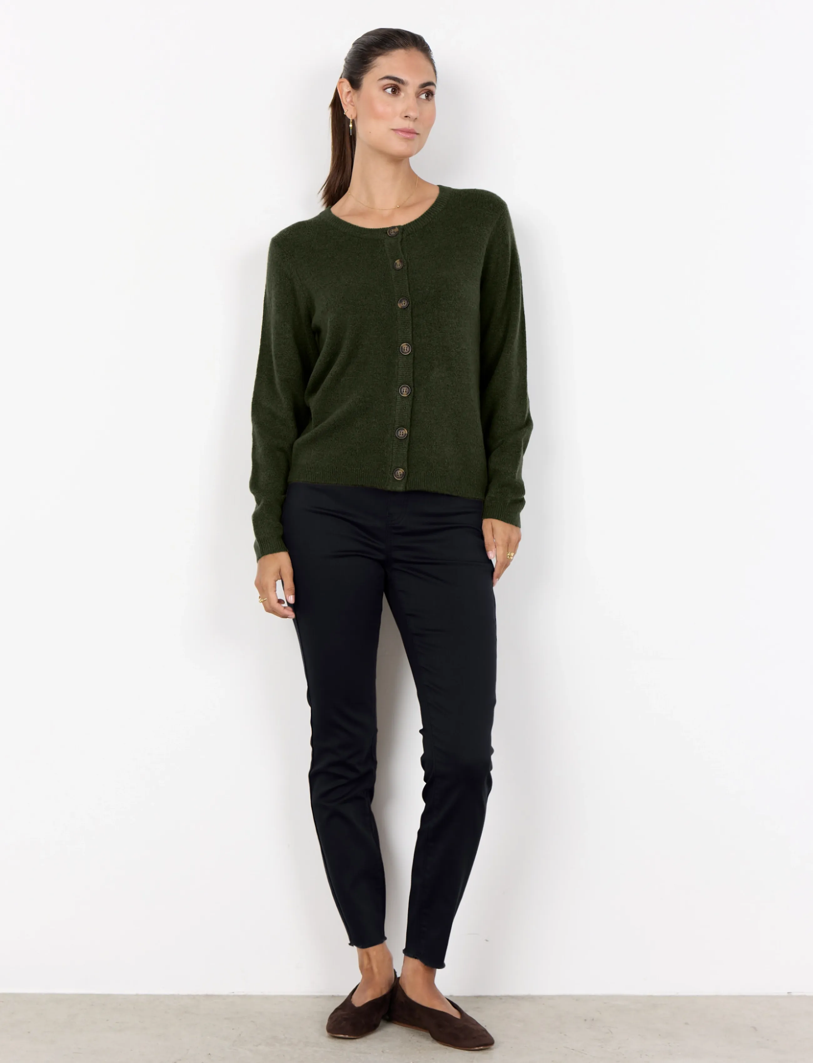 Soyaconcept - SC-ORLEAN - strickjacken - 97974 forest night melange - 4