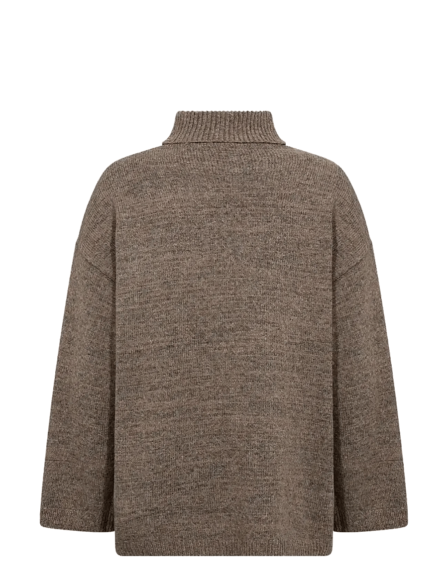 Soyaconcept - SC-VIDA - polotröjor - 98404 desert brown melange - 2