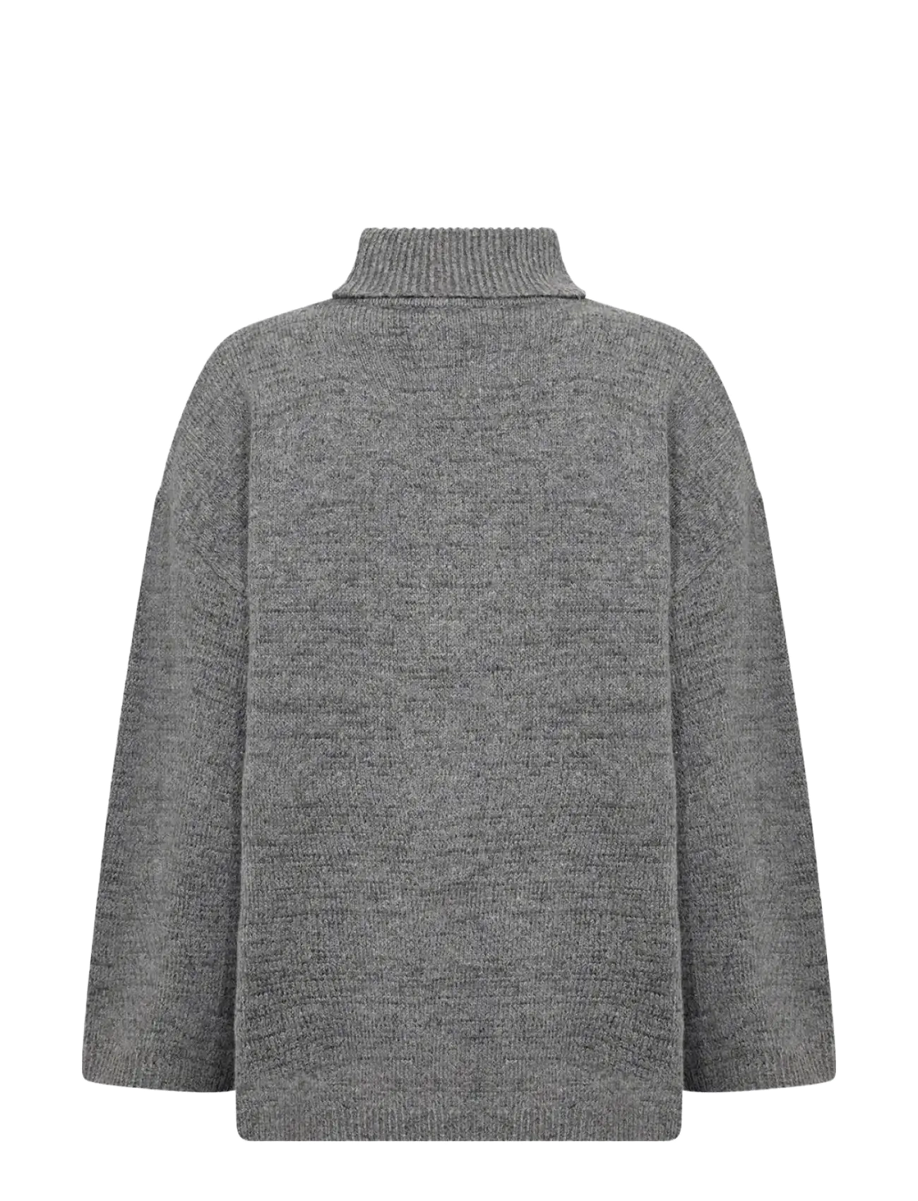 Soyaconcept - SC-VIDA - kõrge kaelusega džemprid - 99470 med. grey melange - 2