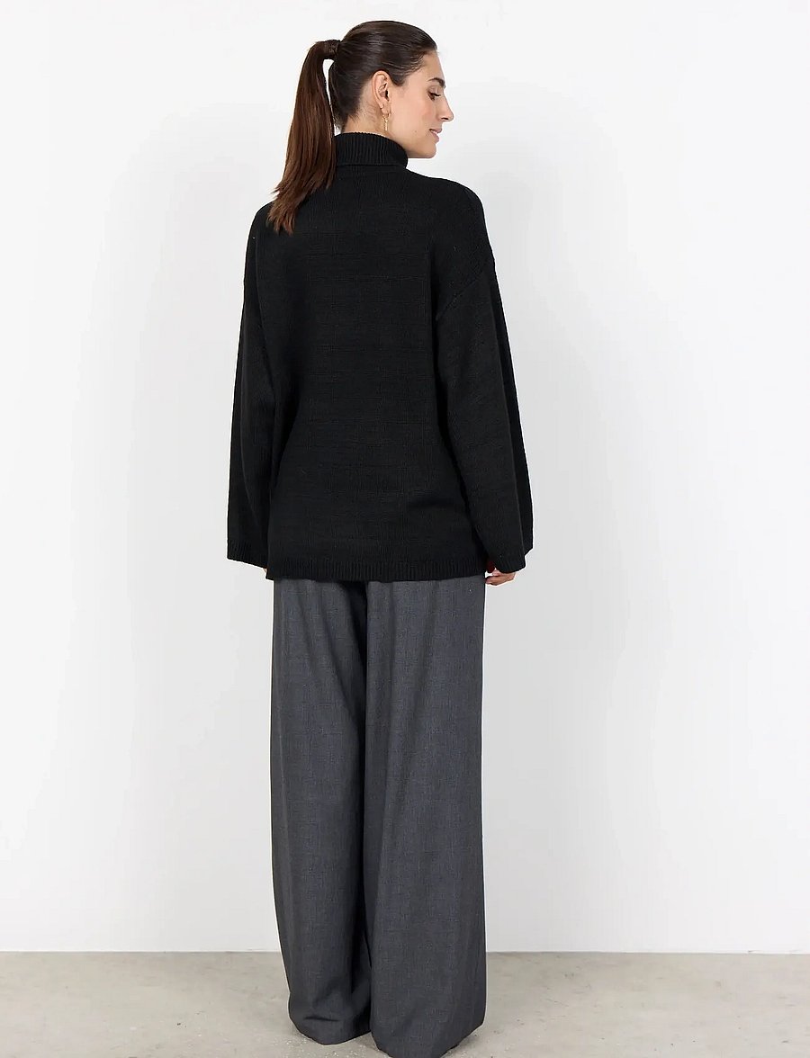 Soyaconcept - SC-VIDA - polotröjor - 9999 black - 3