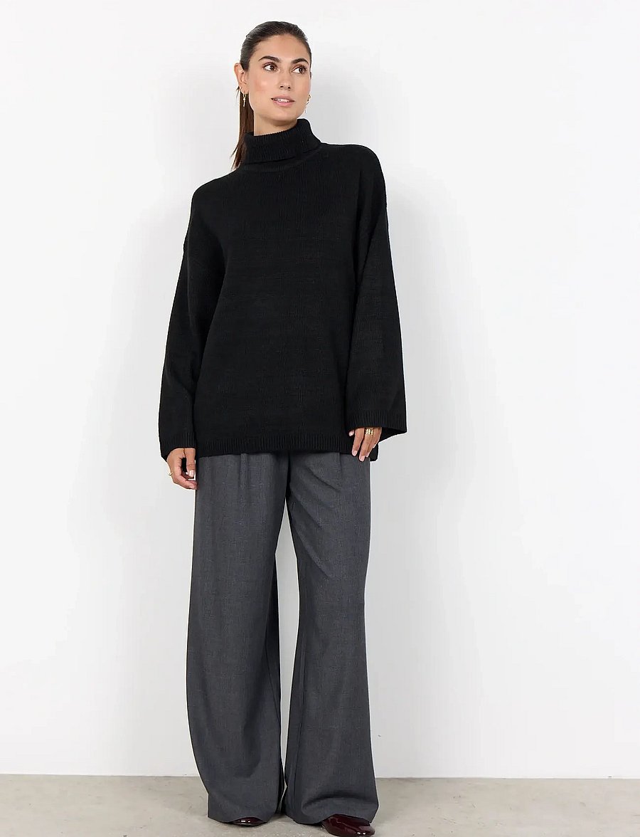 Soyaconcept - SC-VIDA - polotröjor - 9999 black - 4