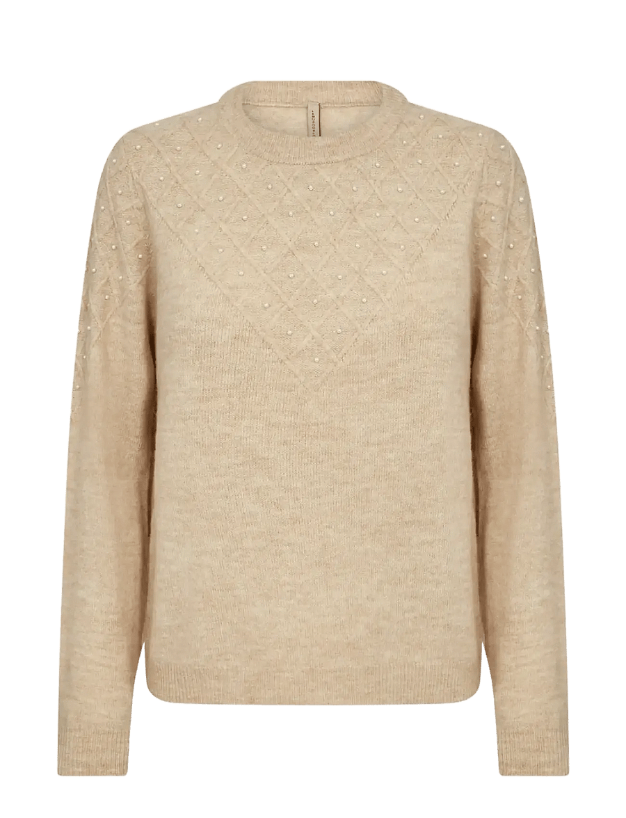 Soyaconcept - SC-NESSIE - pullover - 98008 sand melange - 1