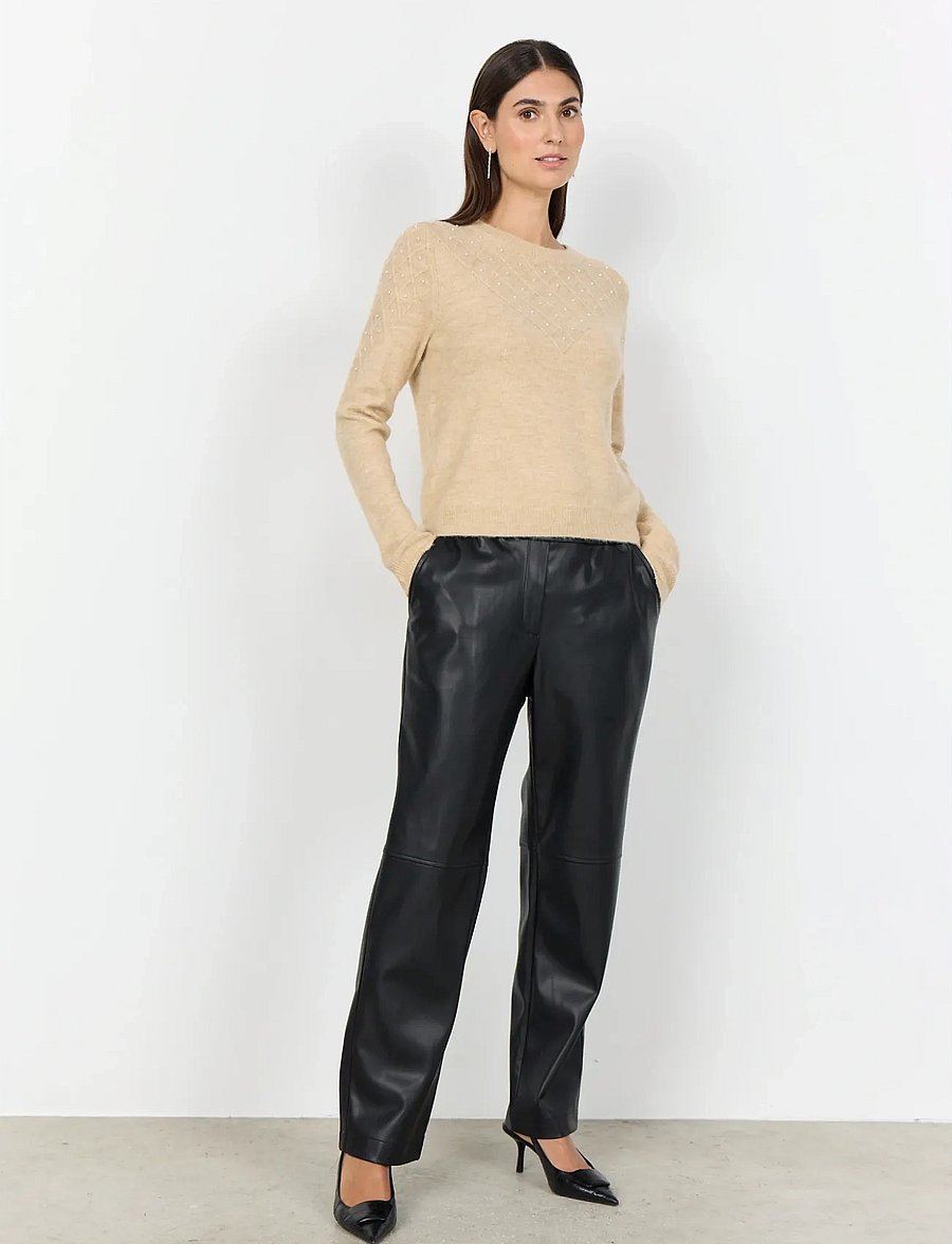 Soyaconcept - SC-NESSIE - pullover - 98008 sand melange - 4