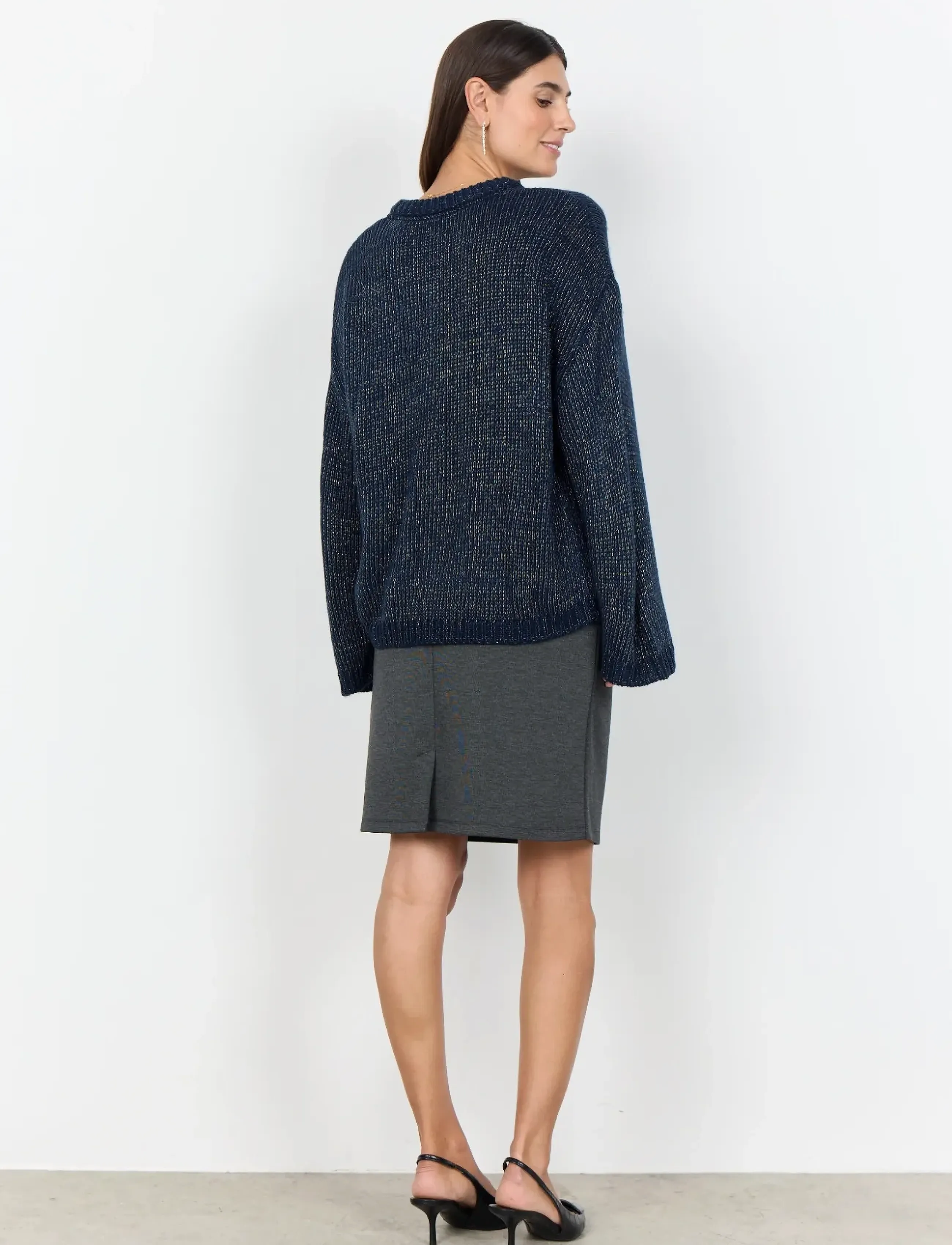 Soyaconcept - SC-NALIKKA - džemperiai - 6905c navy blazer combi - 3