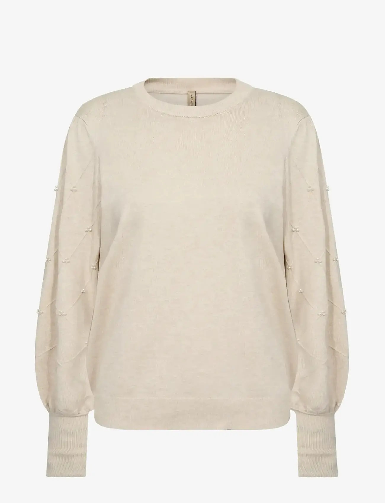 Soyaconcept - SC-DOLLIE - striktrøjer - 91620 cream melange - 1