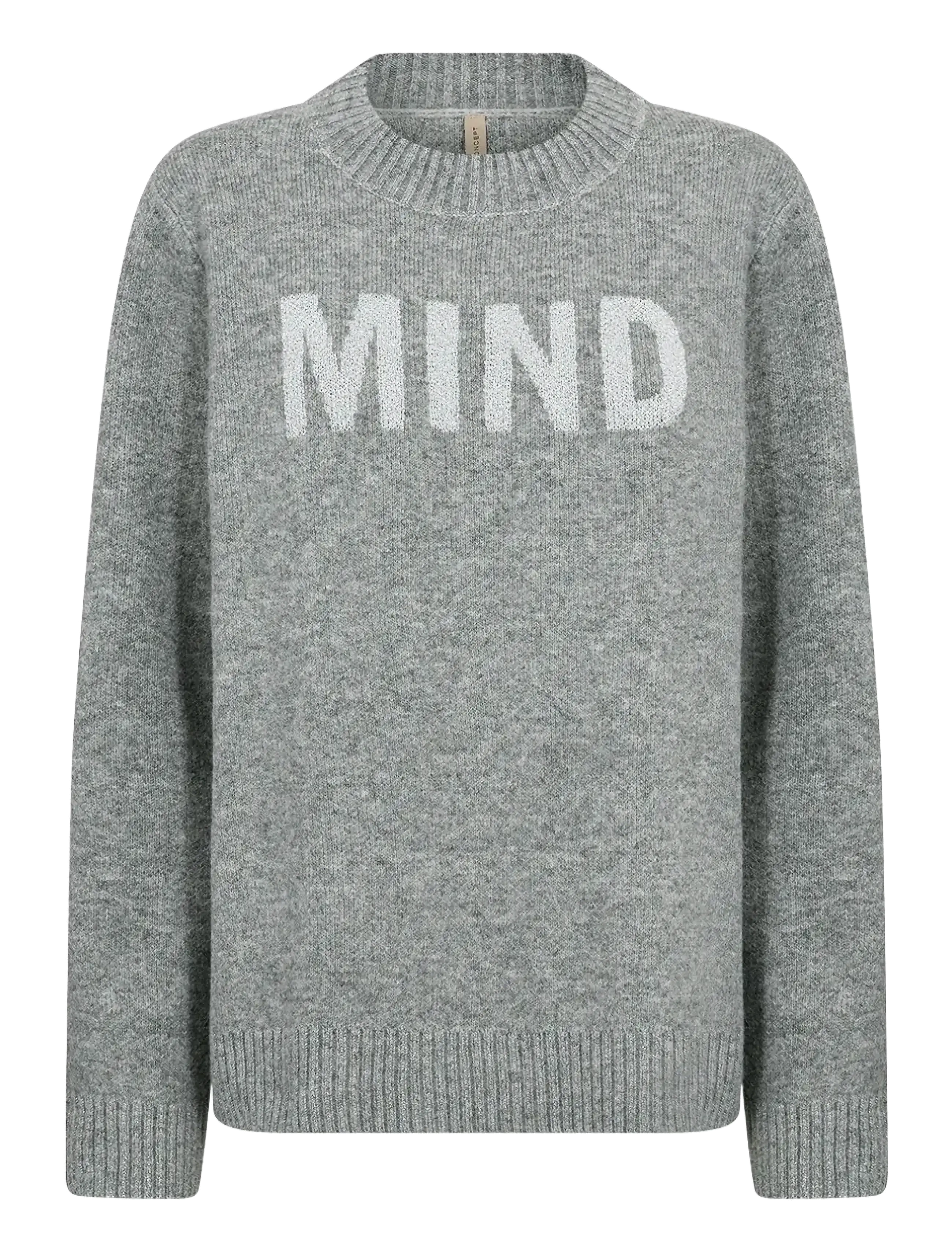 Soyaconcept SC-AUDREY - Pullover - 99470 MED. GREY MELANGE COMBI / grey