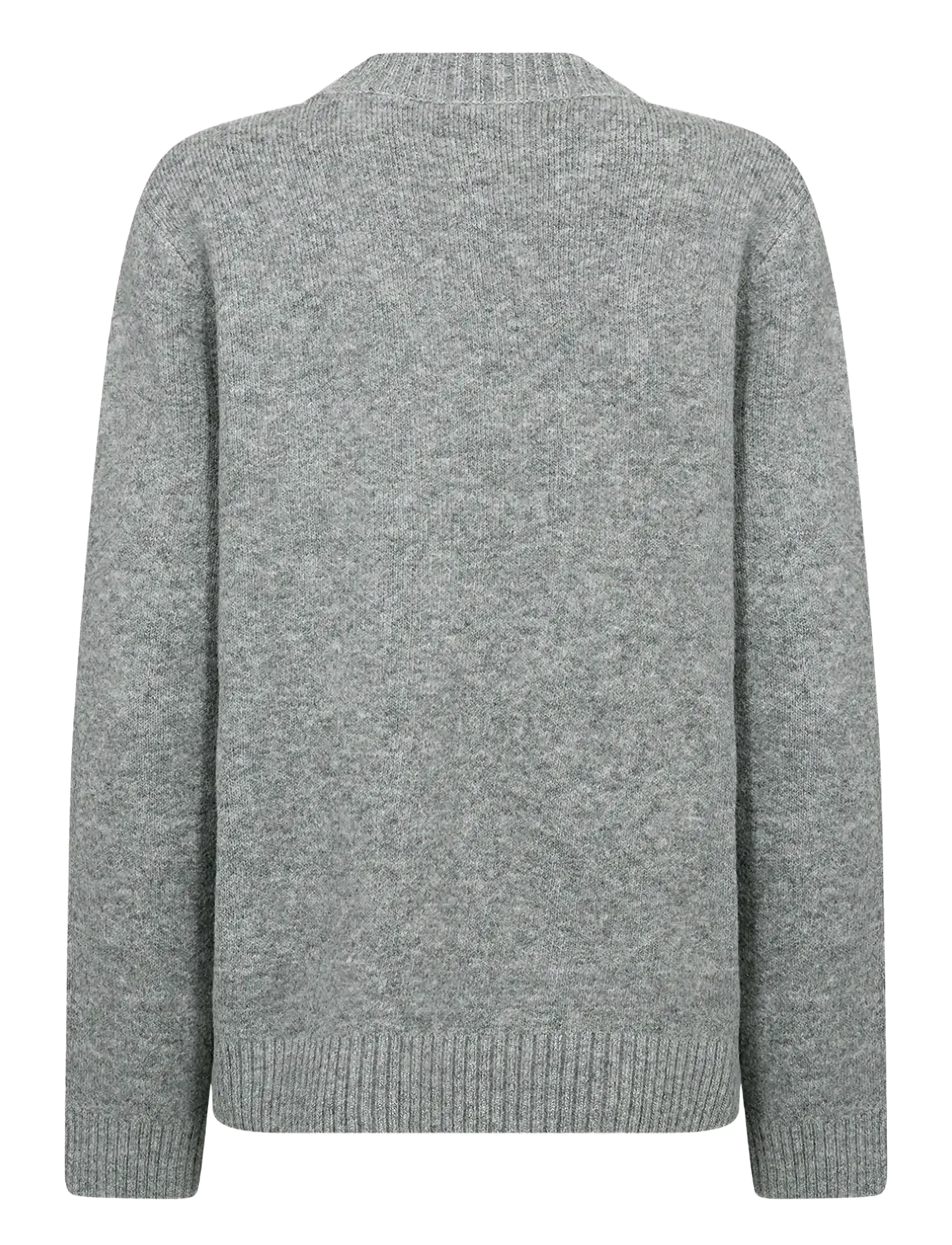 Soyaconcept - SC-AUDREY - pullover - 99470 med. grey melange combi - 2