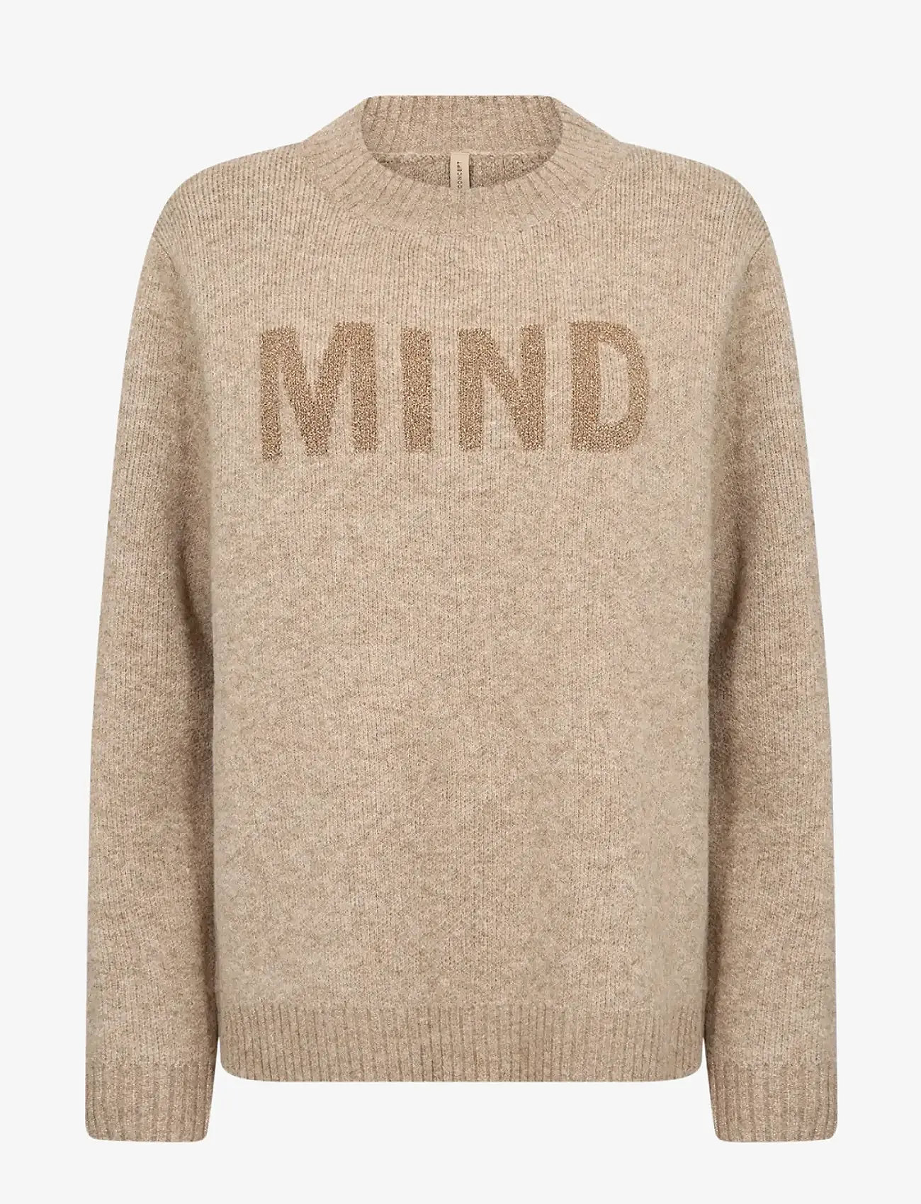 Soyaconcept - SC-AUDREY - striktrøjer - 98008c sand melange combi - 1