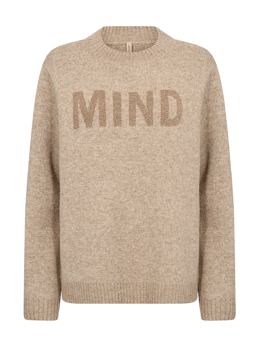 Soyaconcept - SC-AUDREY - pullover - 98008c sand melange combi - 1