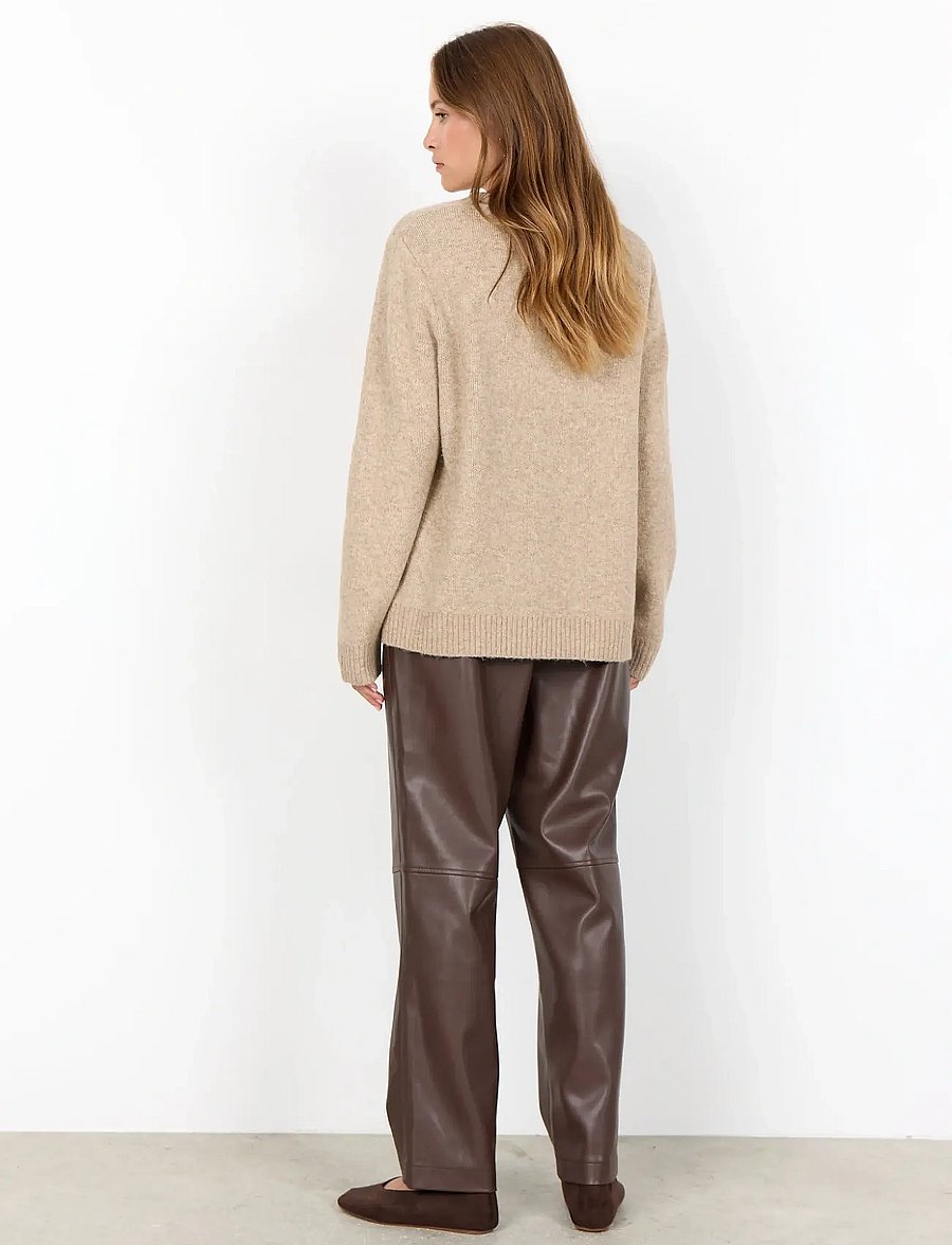 Soyaconcept - SC-AUDREY - pullover - 98008c sand melange combi - 3